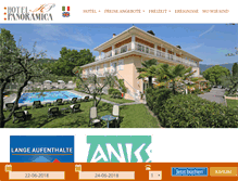 Tablet Screenshot of hotelpanoramica.com